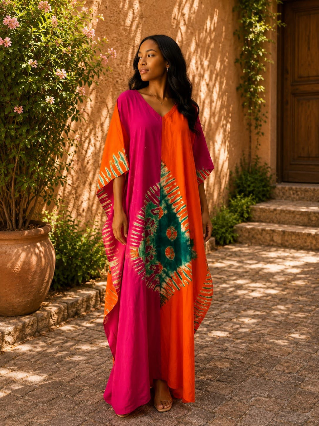 Blab Society long kikoi kaftan