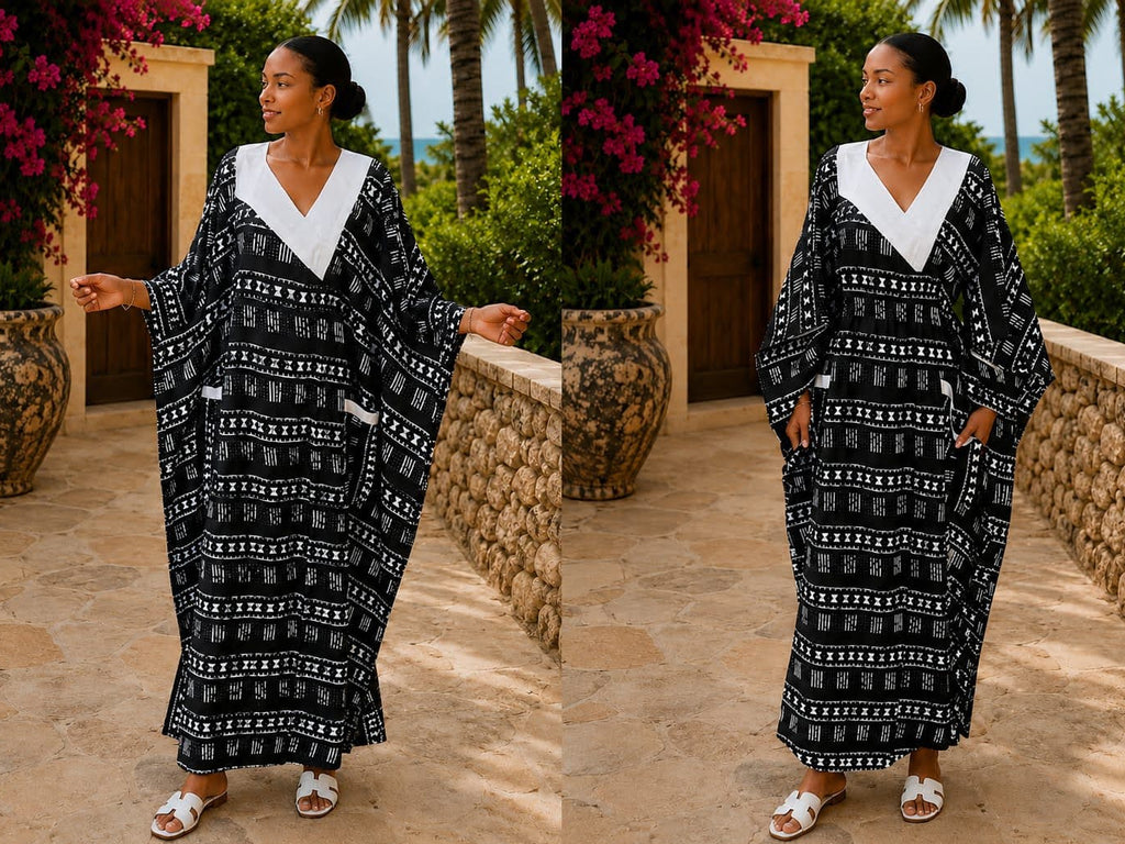 Blab Society long kitenge kaftan