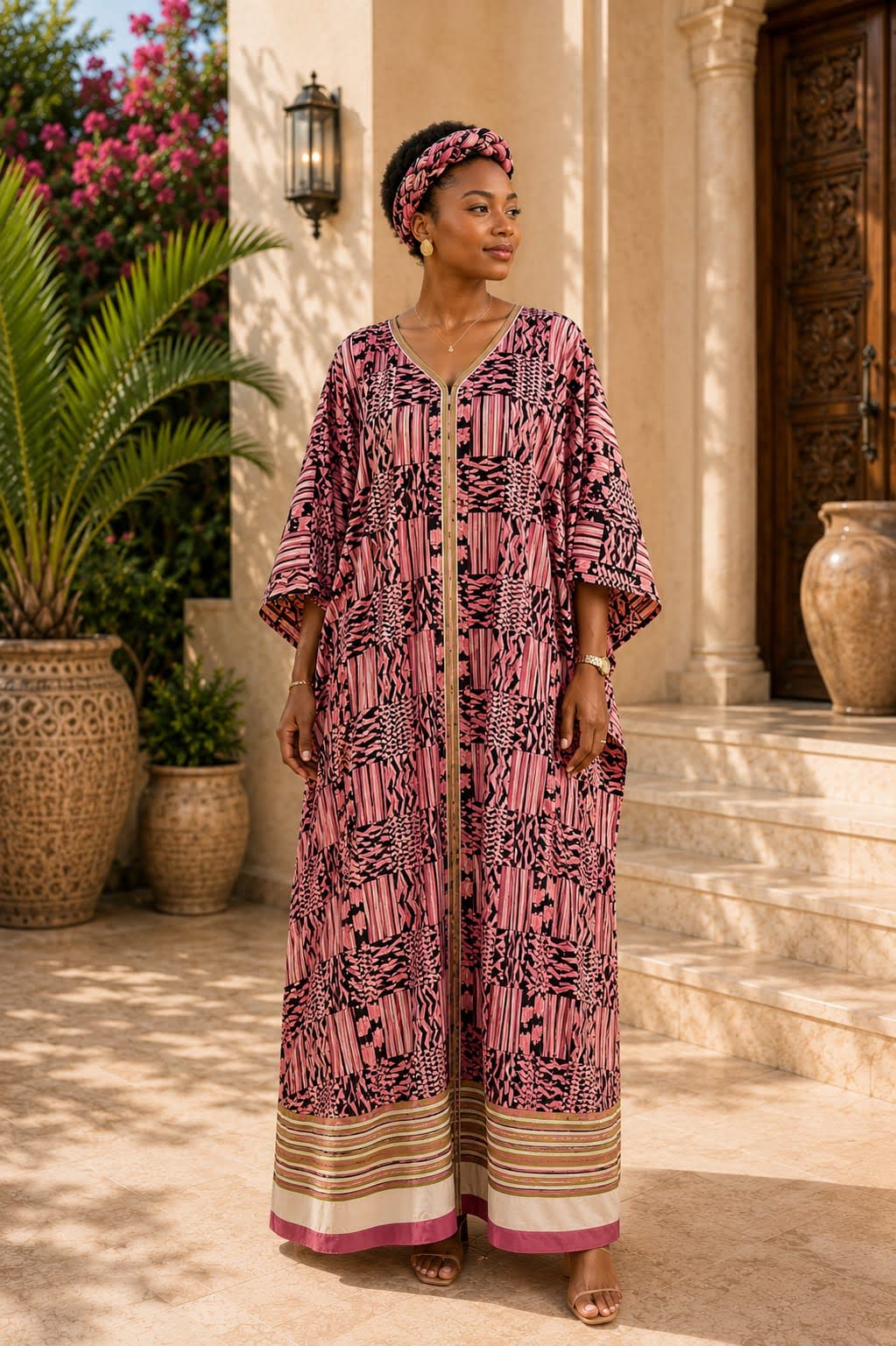 Blab Society long kitenge kaftan
