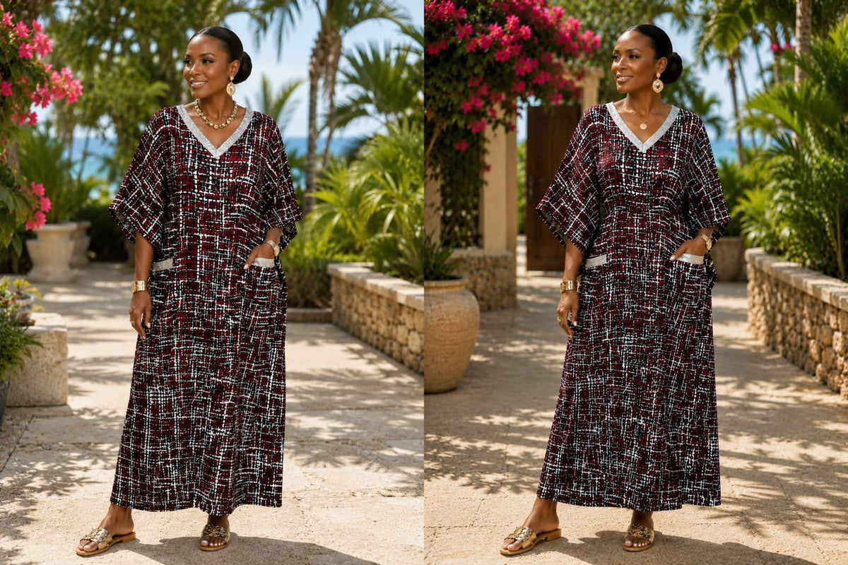 Blab Society long kitenge kaftan